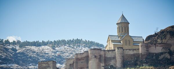 წმინდა ნიკოლოზ სასწაულთმოქმედის ტაძარი ნარიყალაზე - Sputnik საქართველო