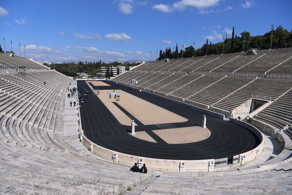 Церемония на Панафинейском стадионе в Афинах впервые прошла за закрытыми дверями - без гостей - Sputnik Грузия
