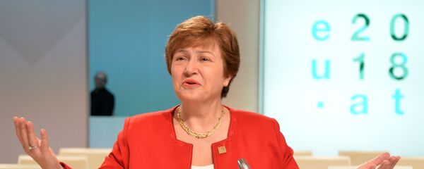 Главный исполнительный директор МВФ Кристалина Георгиева - Sputnik Грузия