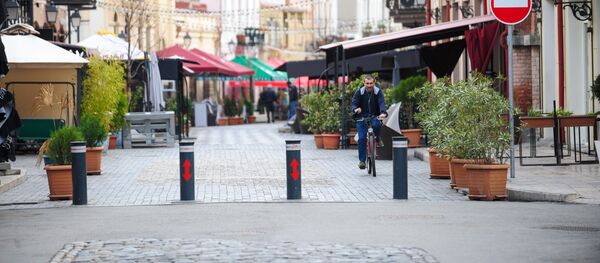 Пустые улицы Тбилиси. Все заведения закрыты. В Грузии борются с коронавирусом - Sputnik Грузия