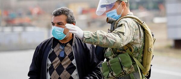 Военные помогают местным жителям. Карантин в Марнеули и Болниси. В Грузии борются с коронавирусом - Sputnik Грузия