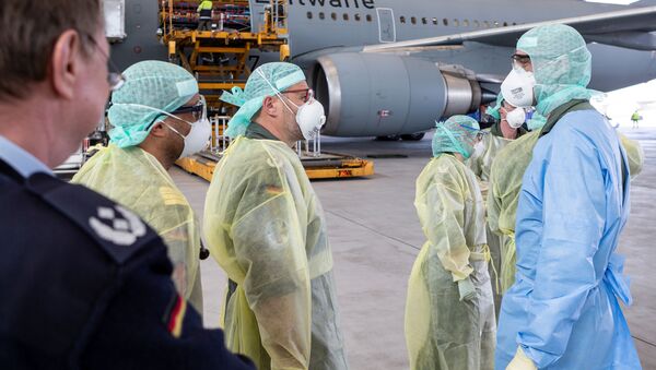Военные Германии и медики подключились к борьбе с коронавирусом в Италии, Бергамо - Sputnik Грузия