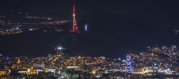 თბილისის ტელეანძა ესპანეთის დროშის ფერებში განათდა თბილისის ტელეანძა ესპანეთის დროშის ფერებში განათდა - Sputnik საქართველო