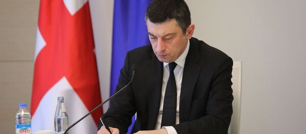 Премьер-министр Грузии Георгий Гахария - Sputnik Грузия