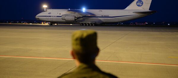 Военно-транспортный самолет Ан-124-100 Руслан  - Sputnik Грузия