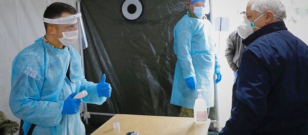 ექიმები საველე ჰოსპიტალში - Sputnik საქართველო