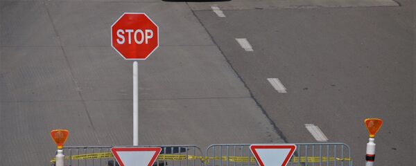 ბლოკპოსტი რუსთავში - Sputnik საქართველო