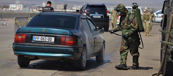 დეზინფექცია ავტომობილების დეზინფექცია ავტომობილების - Sputnik საქართველო