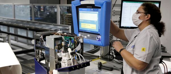 Тестирование аппарата для искусственной вентиляции легких - Sputnik Грузия