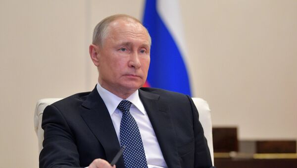 Президент России Владимир Путин  - Sputnik Грузия