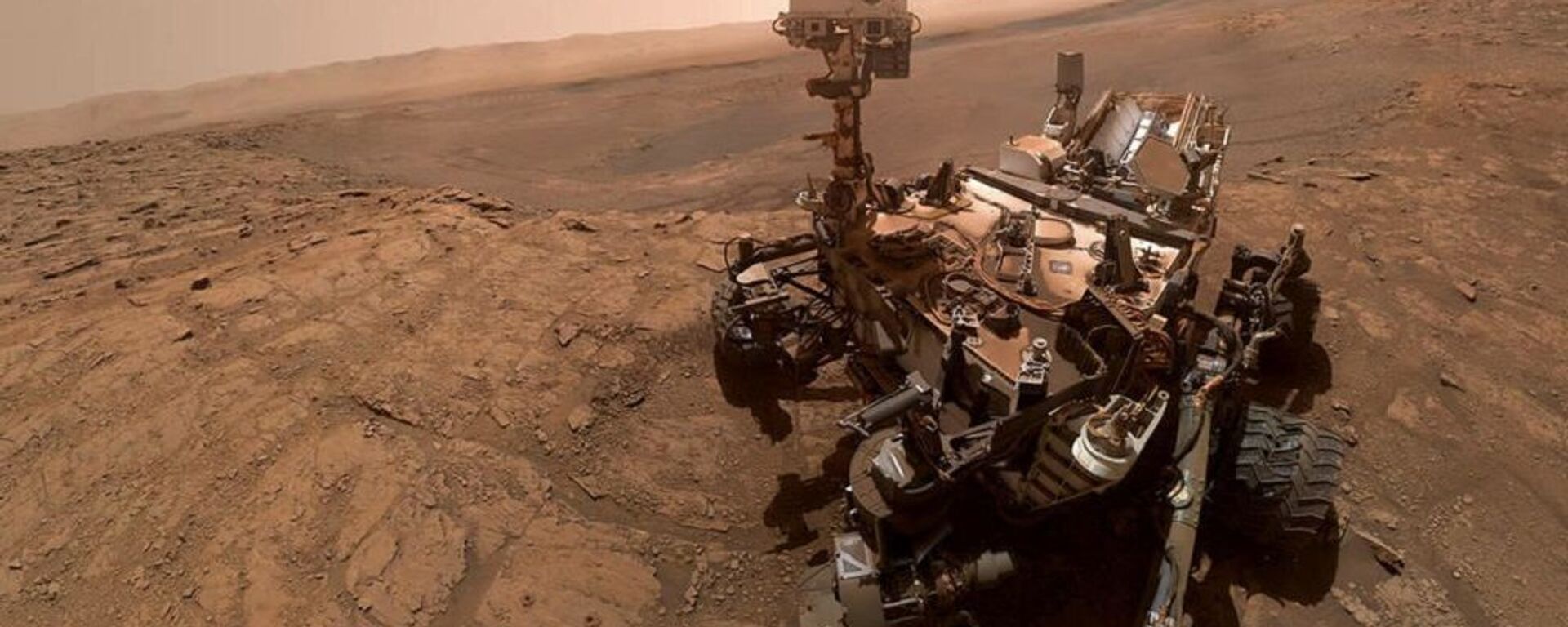 Селфи марсохода Curiosity на хребте имени Веры Рубин на Марсе. 11 октября 2019 год - Sputnik Грузия, 1920, 23.04.2021