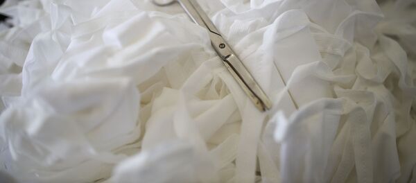 პირბადეების დამზადება - Sputnik საქართველო