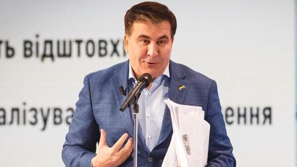 Лидер политической партии Движение новых сил Михаил Саакашвили - Sputnik Грузия