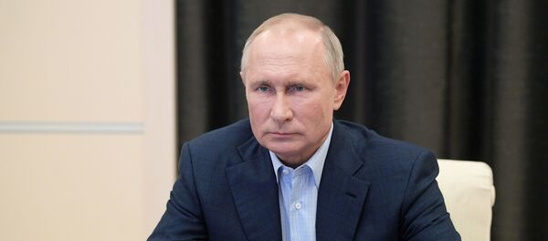 Президент РФ Владимир Путин провел онлайн-встречу с участниками всероссийской акции МыВместе - Sputnik Грузия