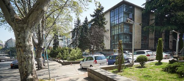 საზოგადოებრივი მაუწყებლის შენობა საზოგადოებრივი მაუწყებლის შენობა - Sputnik საქართველო