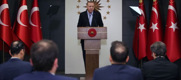 Президент Турции Реджеп Тайип Эрдоган - Sputnik Грузия