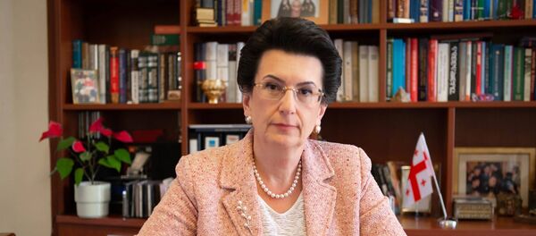 Грузия должна чтить героев - Нино Бурджанадзе присоединилась к Фронтовой перекличке - Sputnik Грузия