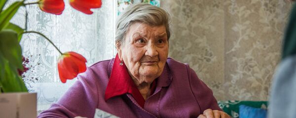 Евдокия Климова ветеран ВОВ Евдокия Климова ветеран ВОВ - Sputnik Грузия