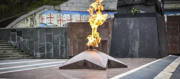 День Победы во время ЧП: как в Грузии отметили 9 мая - Sputnik Грузия