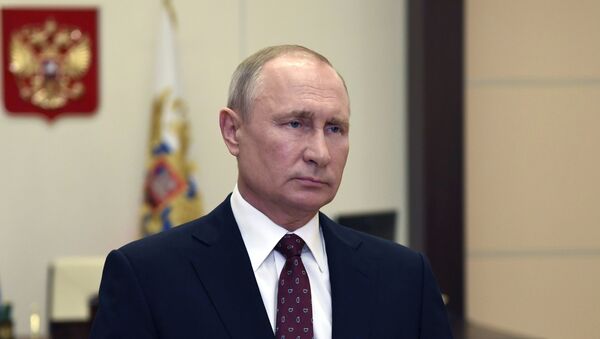 Владимир Путин проводит совещание по коронавирусу - Sputnik Грузия
