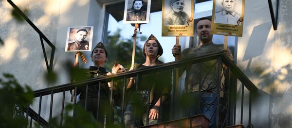 უკვდავი პოლკის აქცია - Sputnik საქართველო