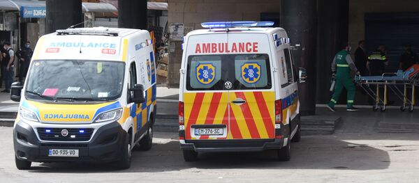 სასწრაფო დახმარების მანქანა სასწრაფო დახმარების მანქანა - Sputnik საქართველო