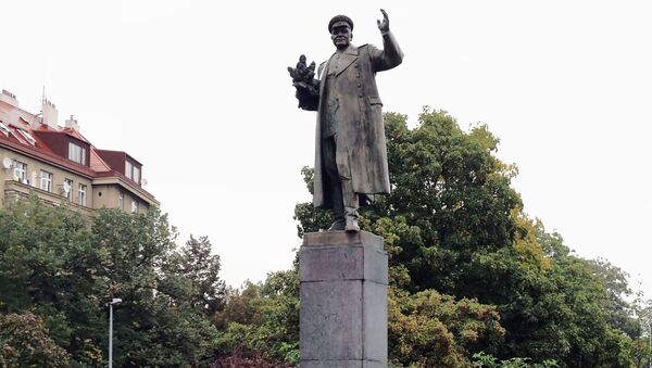 Памятник маршалу Коневу в Праге - Sputnik Грузия