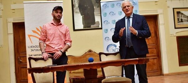 გიორგი კეკელიძე და ამირან გამყრელიძე - Sputnik საქართველო