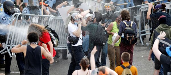 არეულობა მინეაპოლისში არეულობა მინეაპოლისში - Sputnik საქართველო