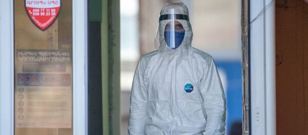 Медицинский персонал инфекционной больницы Норк - Sputnik Грузия