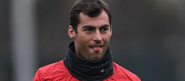 Игрок ФК Локомотив Соломон Кверквелия - Sputnik Грузия