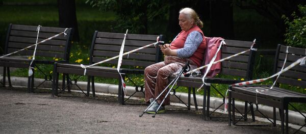 Москва во время режима самоизоляции жителей - Sputnik Грузия