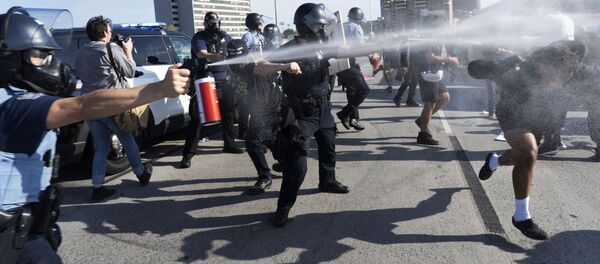 პროტესტები აშშ-ში - Sputnik საქართველო