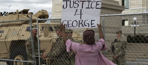 პროტესტი აშშ-ში პროტესტი აშშ-ში - Sputnik საქართველო