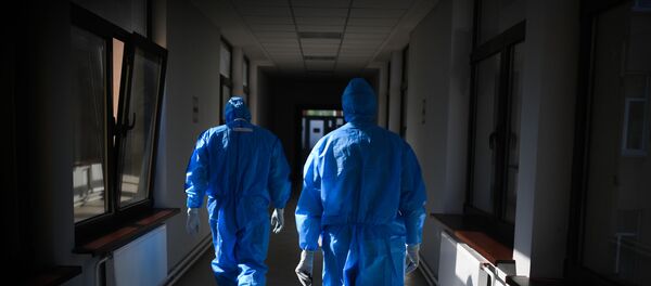 ექიმები კოვიდ–ცენტრში ექიმები კოვიდ–ცენტრში - Sputnik საქართველო