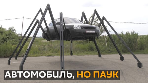 Краснодарский умелец собрал из Лады Приоры огромное насекомое - Sputnik Грузия
