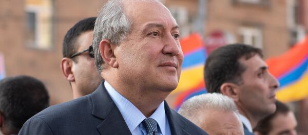  სომხეთის პრეზიდენტი არმენ სარქისიანი - Sputnik საქართველო