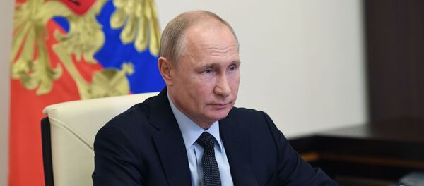 Президент РФ В. Путин  - Sputnik Грузия