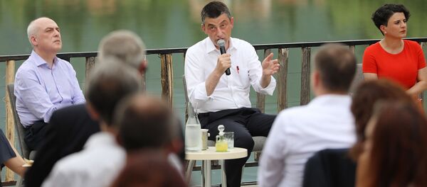 საქართველოს პრემიერი გიორგი გახარია დიპლომატიურ კორპუსს შეხვდა - Sputnik საქართველო