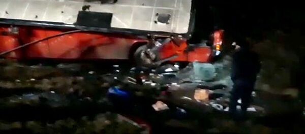 В ДТП с автобусом в Липецкой области пострадали девять человек - Sputnik Грузия