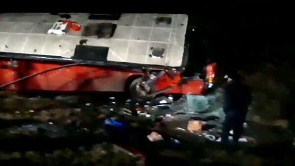 В ДТП с автобусом в Липецкой области пострадали девять человек - Sputnik Грузия