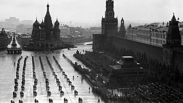 Парад Победы на Красной площади 24 июня 1945 года - Sputnik Грузия