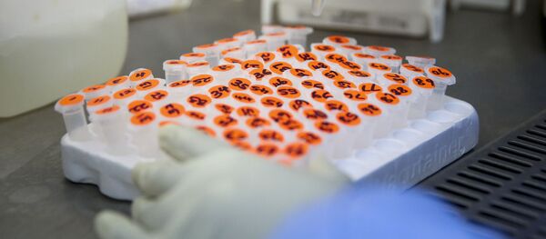 Образцы клеток, содержащих новый коронавирус  - Sputnik Грузия