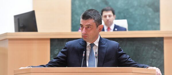 Премьер-министр Грузии Георгий Гахария - Sputnik Грузия