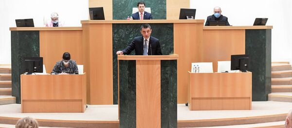 Премьер-министр Грузии Георгий Гахария - Sputnik Грузия