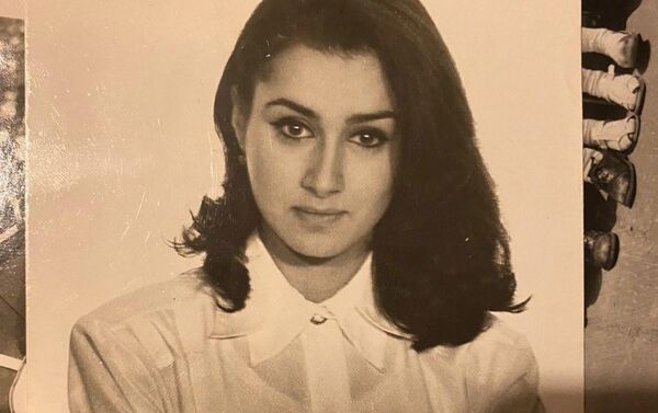 Тина Канделаки в юности. Фото из личного архива - Sputnik Грузия