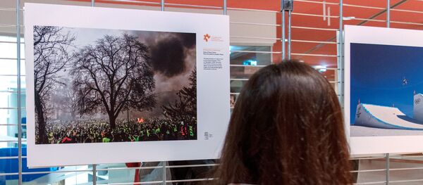 Выставка конкурса им. А. Стенина в Страсбурге - Sputnik Грузия