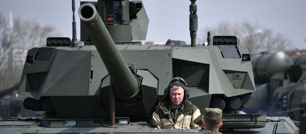 Подготовка военной техники, участвующей в Параде Победы - Sputnik Грузия