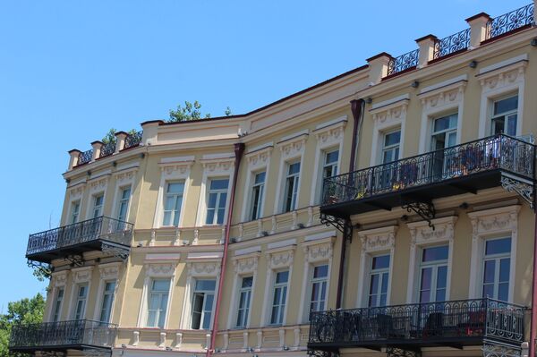 Тифлисский Гранд-отель, в котором застрелили музу Эдварда Мунка - Sputnik Грузия